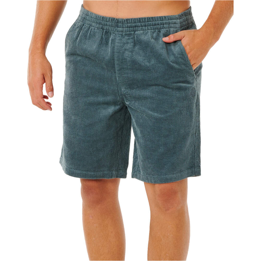 Rip Curl bermudas hombre PREMIUM SURF CORD VOLLEY vista frontal