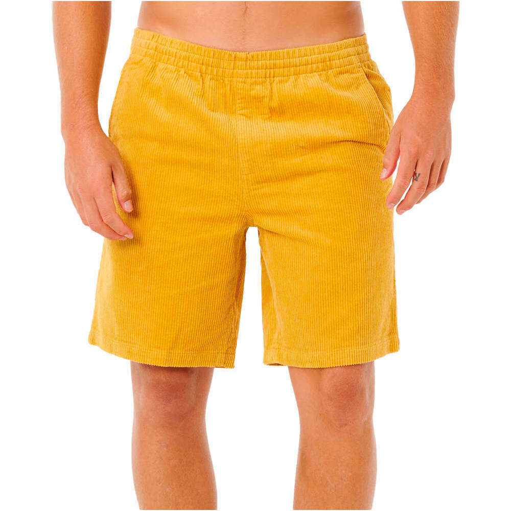 Rip Curl bermudas hombre PREMIUM SURF CORD VOLLEY vista frontal