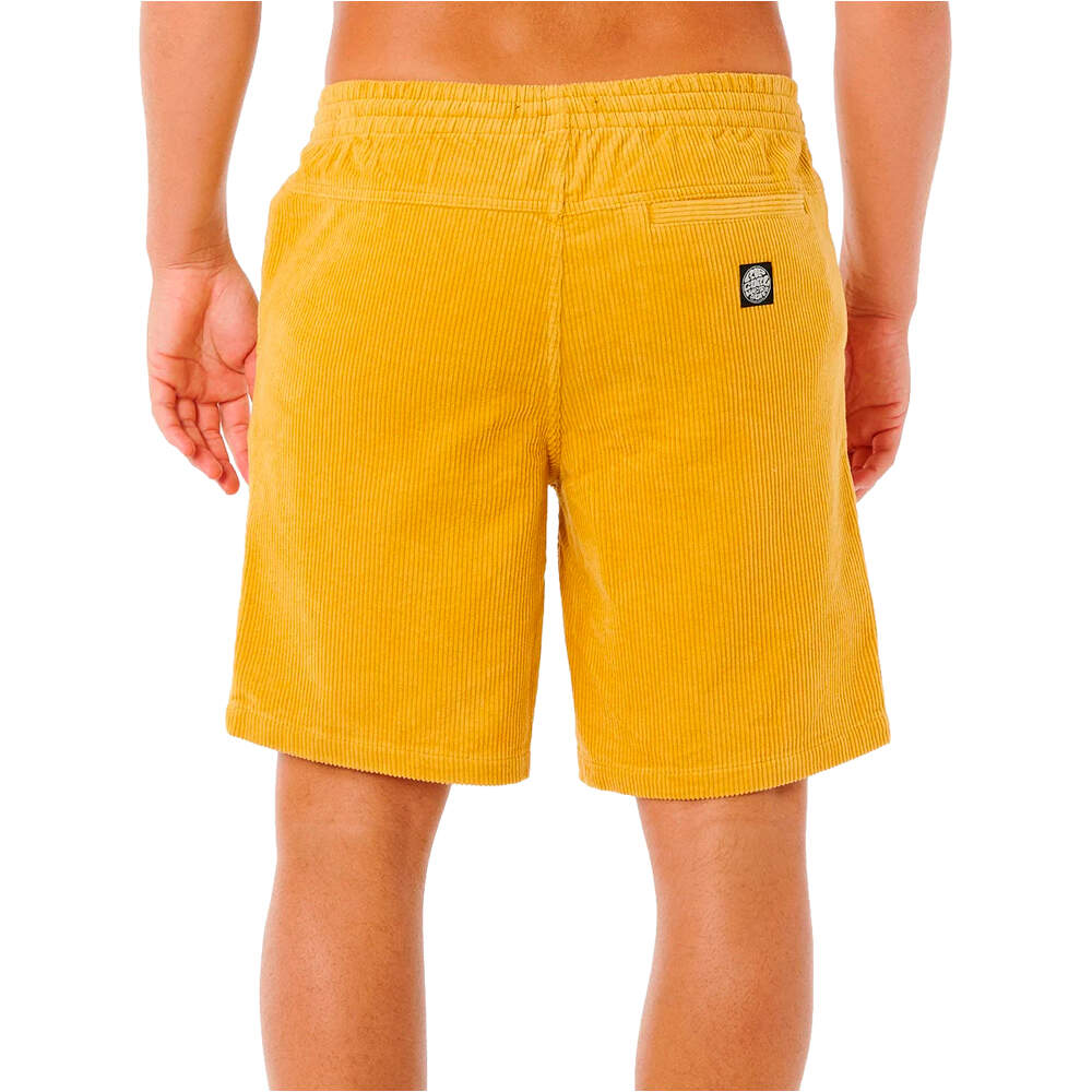 Rip Curl bermudas hombre PREMIUM SURF CORD VOLLEY vista trasera