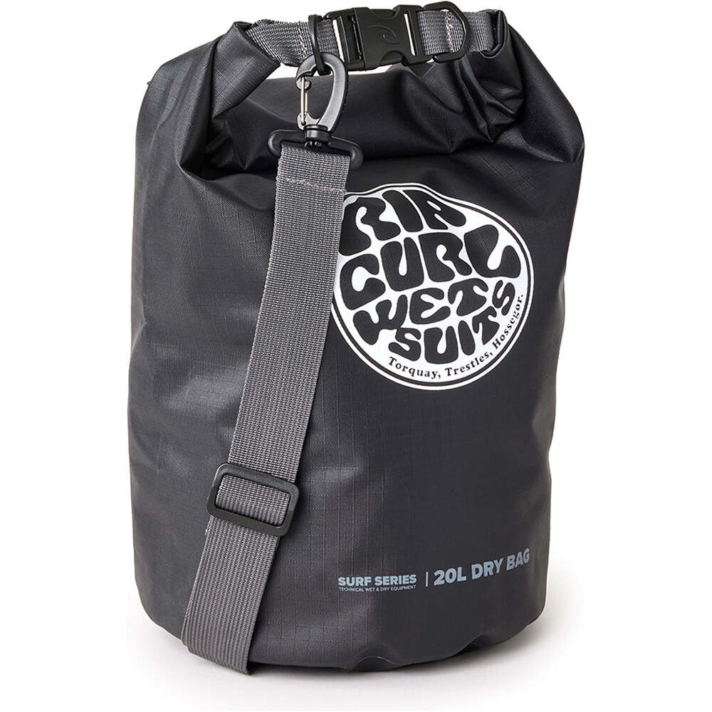 Rip Curl bolsas deporte SURF SERIES BARREL BAG 20L vista frontal