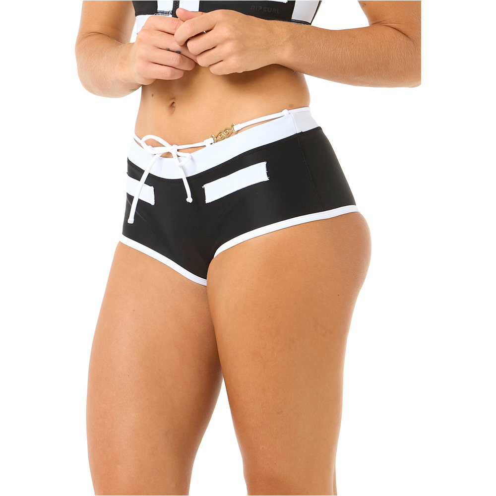 Rip Curl braga bikini NOUGHTIES LOW RISE VV SHORT vista detalle