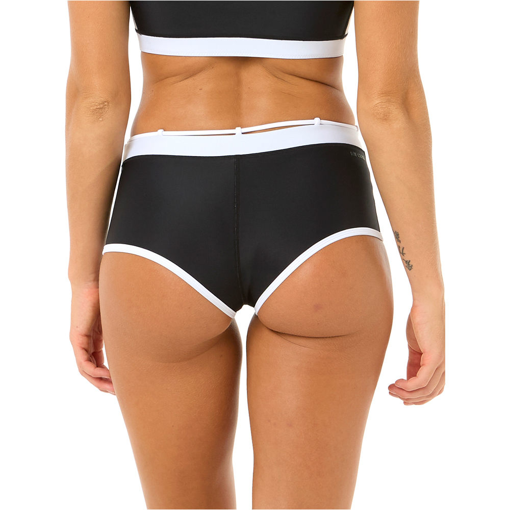 Rip Curl braga bikini NOUGHTIES LOW RISE VV SHORT vista trasera