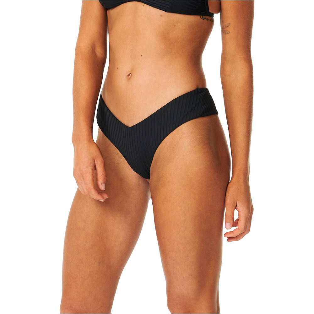 Rip Curl braga bikini PREMIUM SURF SKIMPY HIPSTER vista frontal