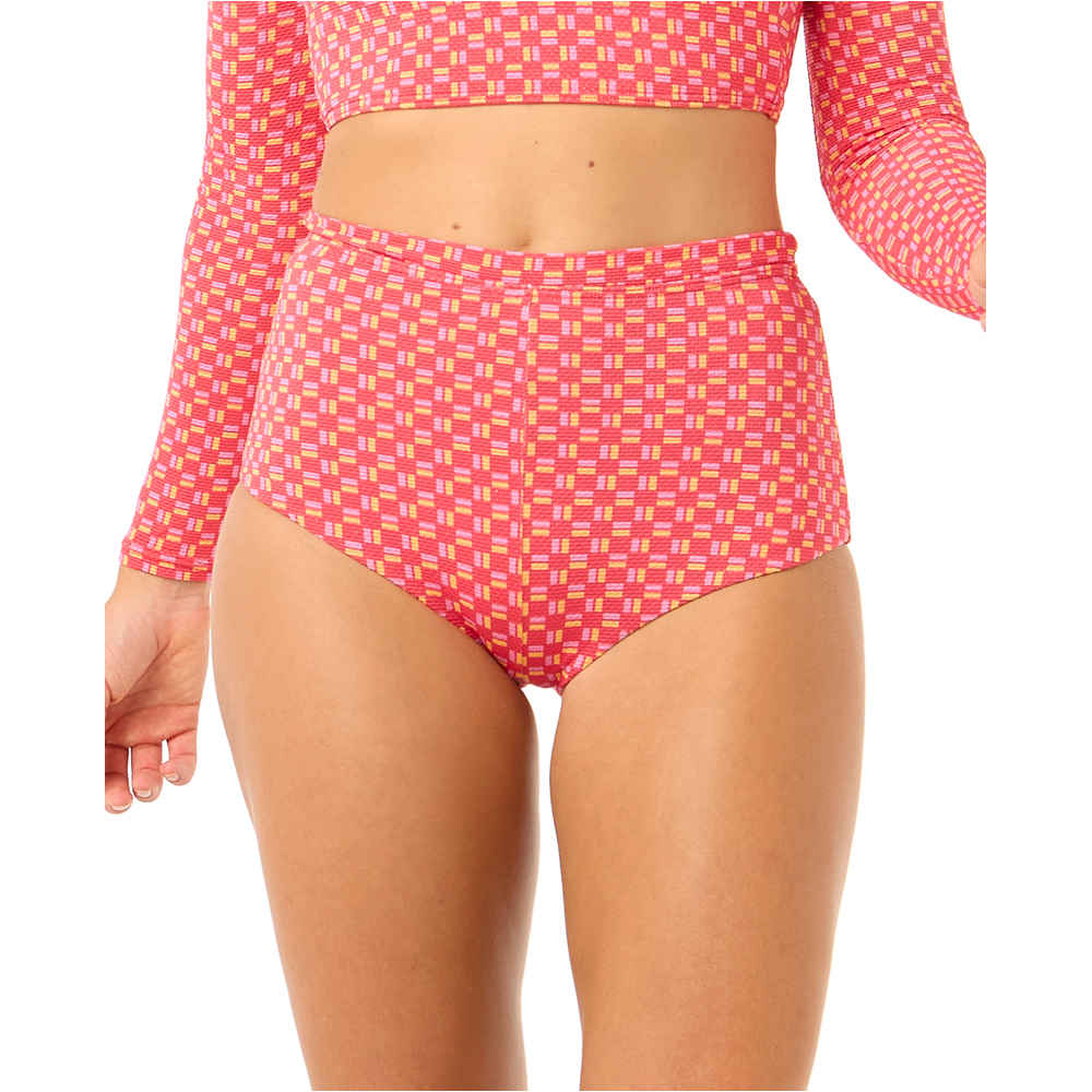 Rip Curl braga bikini SHELL COVE BOY LEG PANT vista frontal