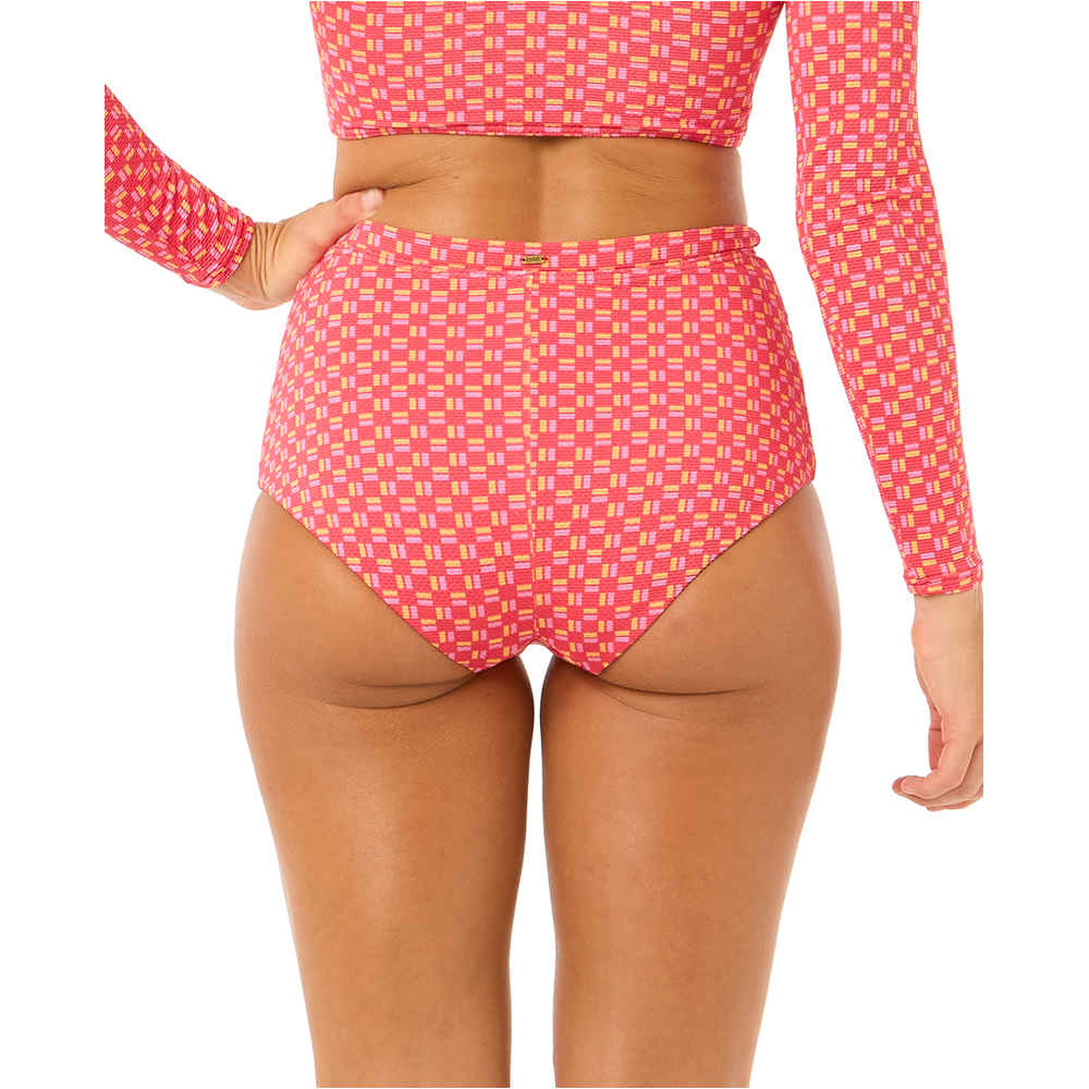 Rip Curl braga bikini SHELL COVE BOY LEG PANT vista trasera
