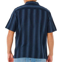 Rip Curl camisa manga corta hombre CLASSIC SURF WEAVER S/S SHIRT vista trasera