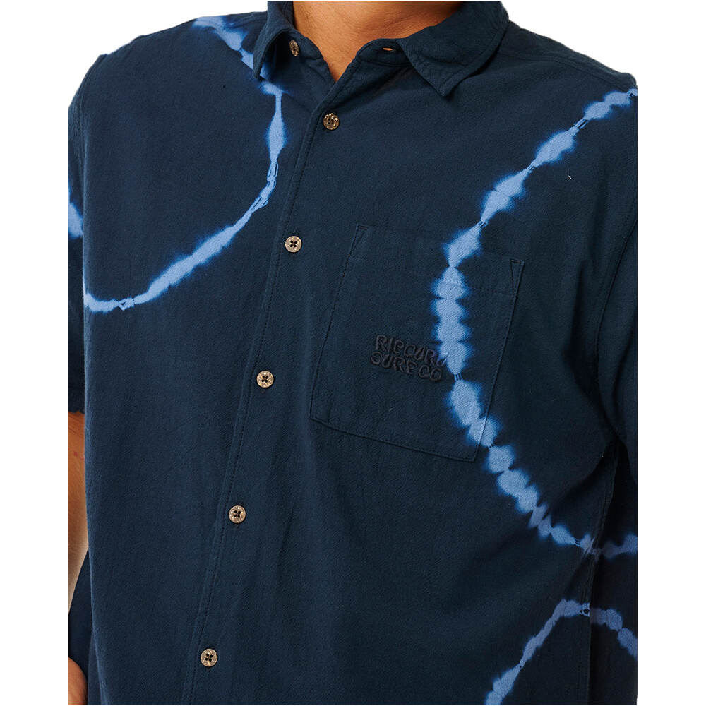 Rip Curl camisa manga corta hombre PACIFIC RINSE S/S SHIRT vista detalle