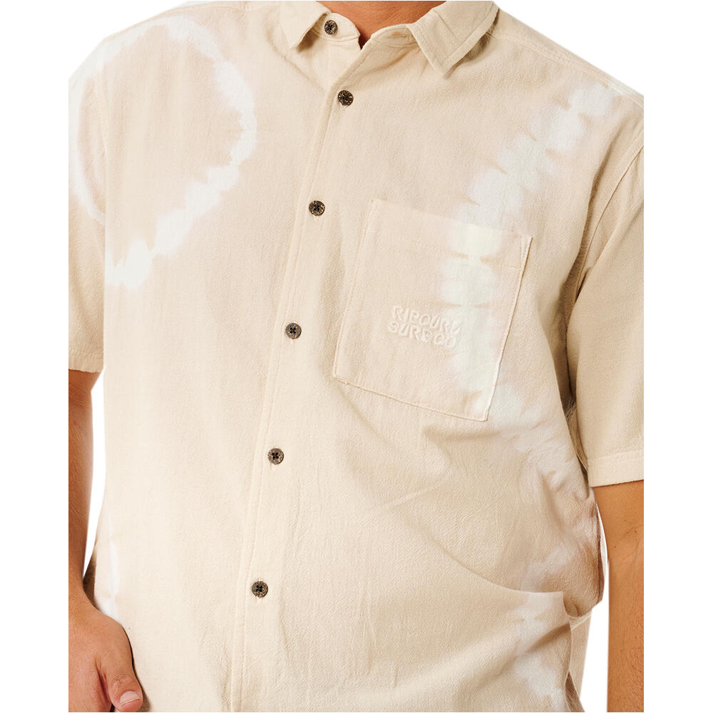 Rip Curl camisa manga corta hombre PACIFIC RINSE S/S SHIRT vista detalle