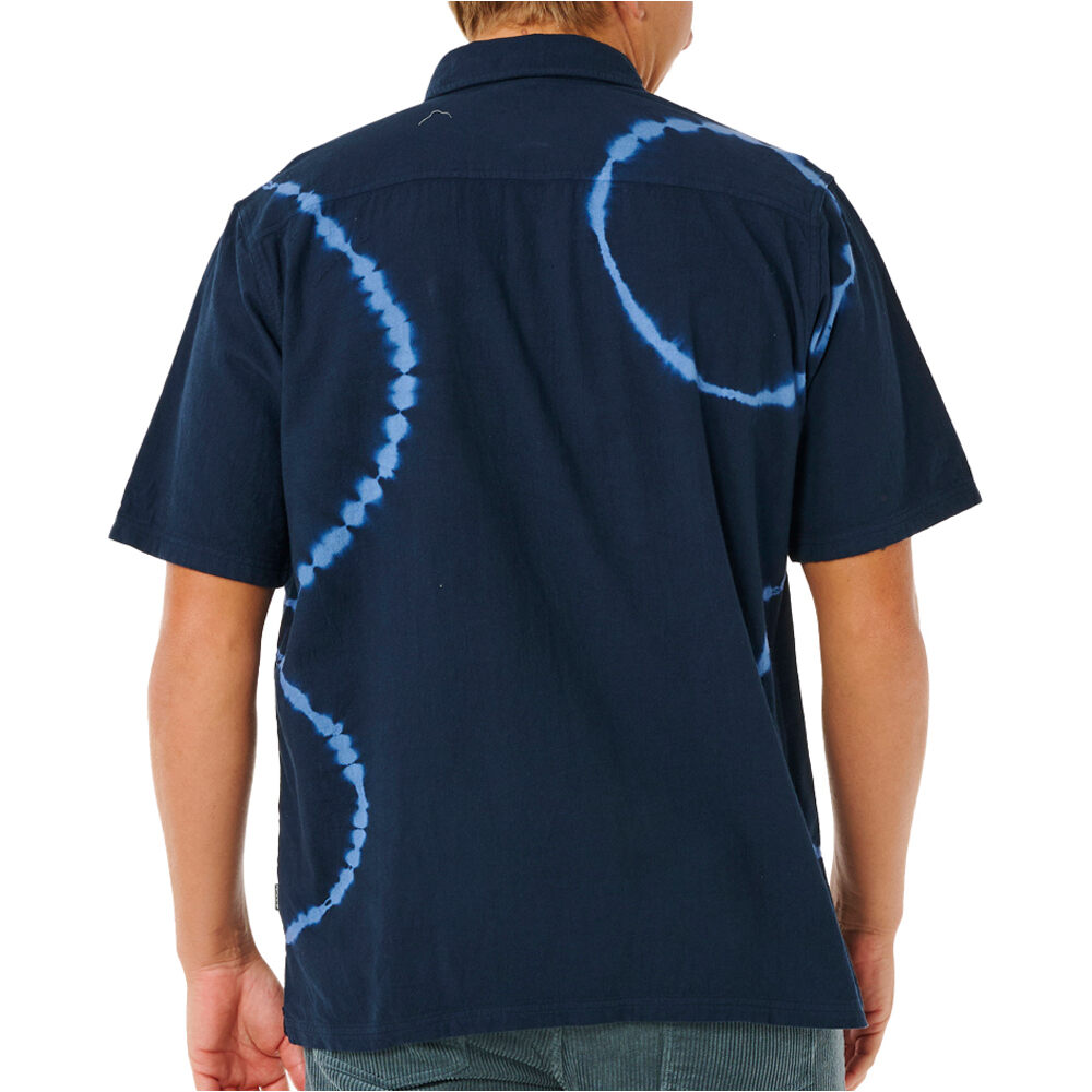 Rip Curl camisa manga corta hombre PACIFIC RINSE S/S SHIRT vista trasera