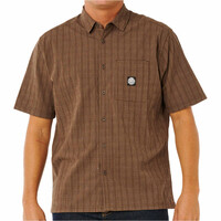 Rip Curl camisa manga corta hombre PREMIUM SURF CHECK S/S vista frontal