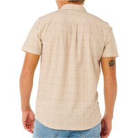 Rip Curl camisa manga corta hombre SESSIONS AEROTECH S/S SHIRT vista trasera