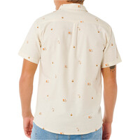 Rip Curl camisa manga corta hombre SKELLY BREACH S/S SHIRT vista trasera