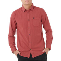Rip Curl camisa manga larga hombre CLASSIC SURF WASHED L/S SHIRT vista frontal