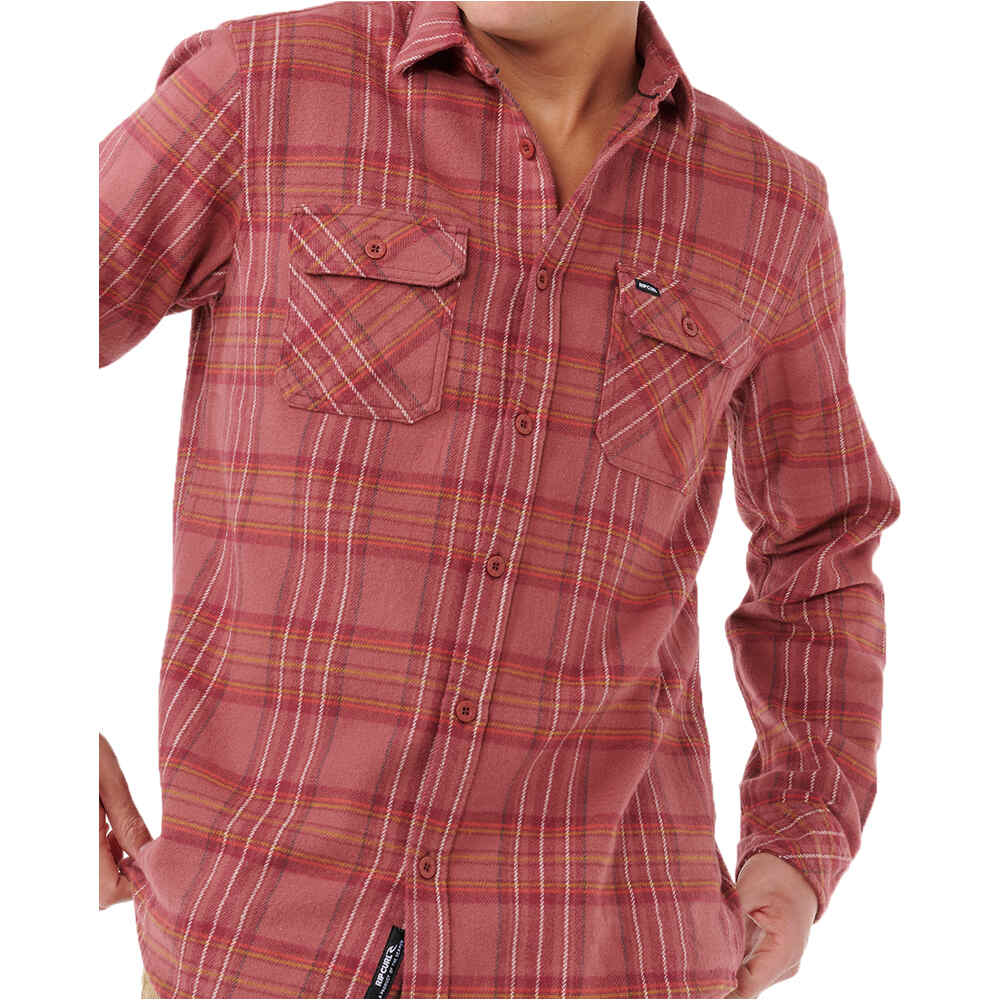 Rip Curl camisa manga larga hombre GRIFFIN FLANNEL SHIRT vista detalle