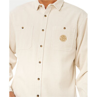 Rip Curl camisa manga larga hombre PREMIUM SURF CORD L/S SHIRT vista detalle