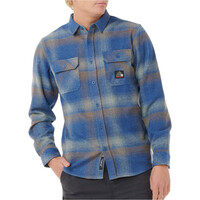Rip Curl camisa manga larga hombre SEARCH WOOL FLANNEL vista frontal