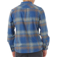 Rip Curl camisa manga larga hombre SEARCH WOOL FLANNEL vista trasera