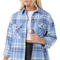 Rip Curl camisa manga larga mujer OCEANIC L/S FLANNEL SHIRT vista detalle