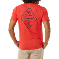 Rip Curl camiseta manga corta hombre ALOHA HOTEL DROP IN TEE vista trasera