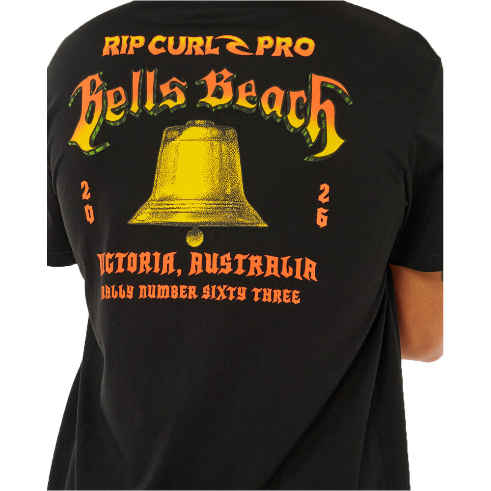 Rip Curl camiseta manga corta hombre BELLS PRO 26 BELL LOGO TEE vista detalle