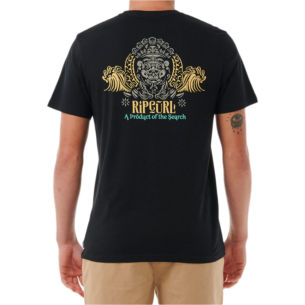 Rip Curl camiseta manga corta hombre DOWN THE LINE TEE vista detalle