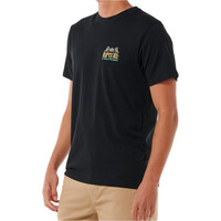 Rip Curl camiseta manga corta hombre DOWN THE LINE TEE vista trasera
