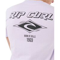 Rip Curl camiseta manga corta hombre FADE OUT ICON TEE vista detalle