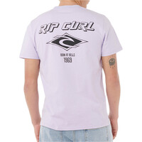 Rip Curl camiseta manga corta hombre FADE OUT ICON TEE vista trasera