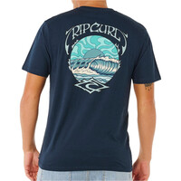 Rip Curl camiseta manga corta hombre HAZEY DAYS TEE vista trasera