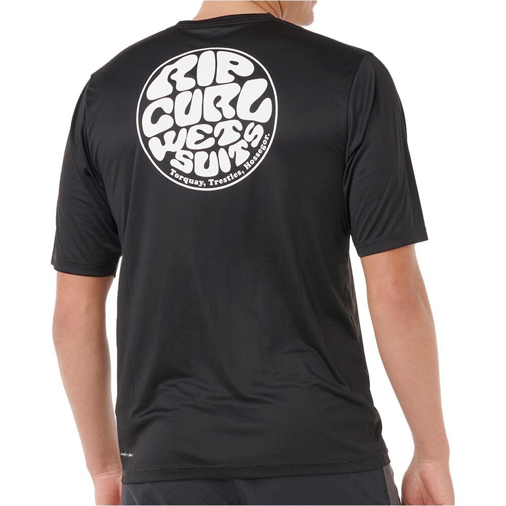 Rip Curl camiseta manga corta hombre ICONS OF SURFLITE UPF S/S vista trasera