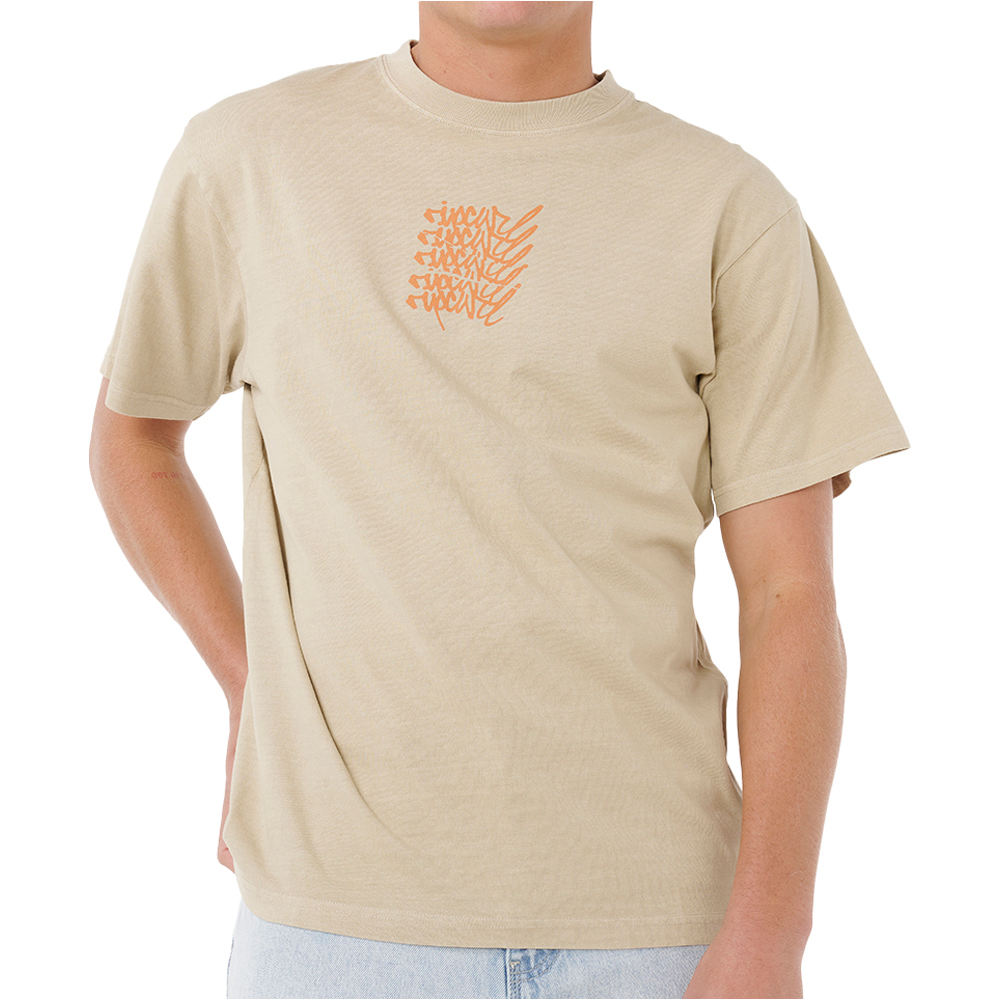 Rip Curl camiseta manga corta hombre MEDINA STACKER TEE vista detalle