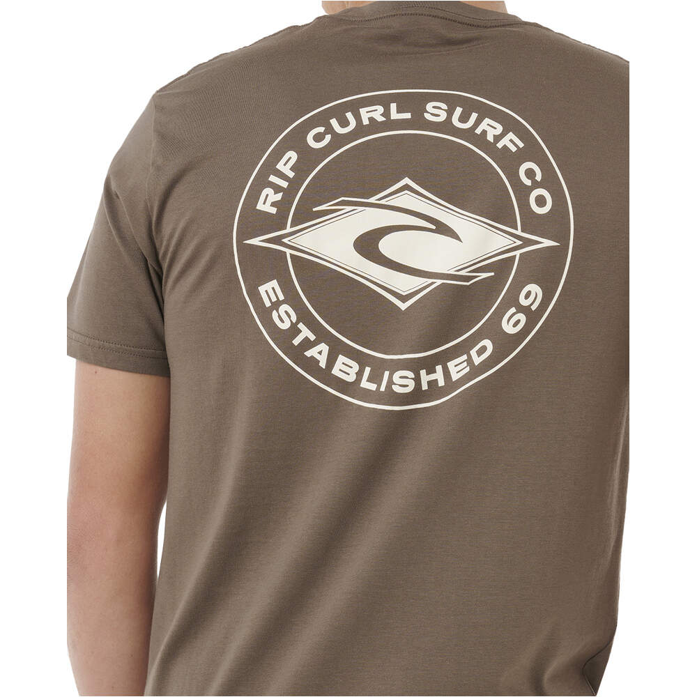 Rip Curl camiseta manga corta hombre _M_STAPLE TEE vista trasera