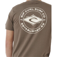Rip Curl camiseta manga corta hombre _M_STAPLE TEE vista trasera