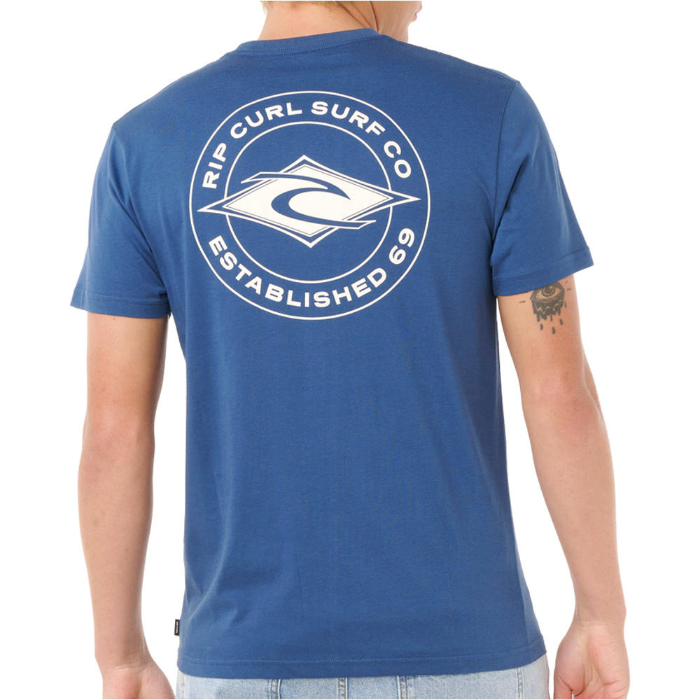Rip Curl camiseta manga corta hombre _M_STAPLE TEE vista trasera