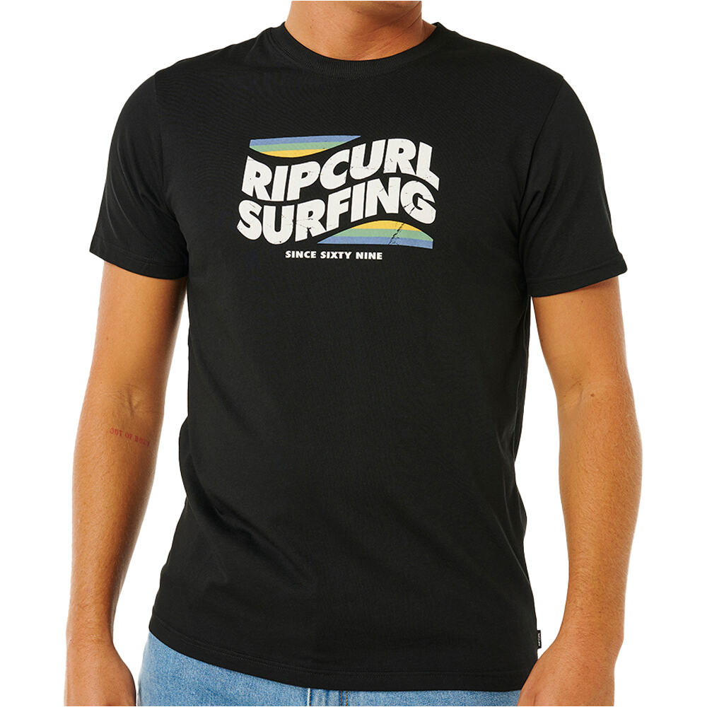 Rip Curl camiseta manga corta hombre _M_STREAMLINE BIGLOGO TEE vista detalle