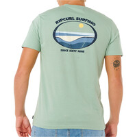 Rip Curl camiseta manga corta hombre _M_STREAMLINE LINEUP TEE vista trasera