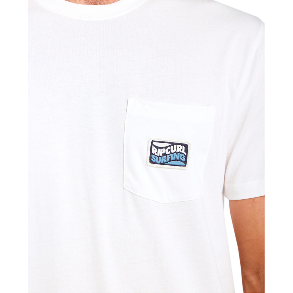 Rip Curl camiseta manga corta hombre _M_STREAMLINE POCKET BADGE TEE vista trasera