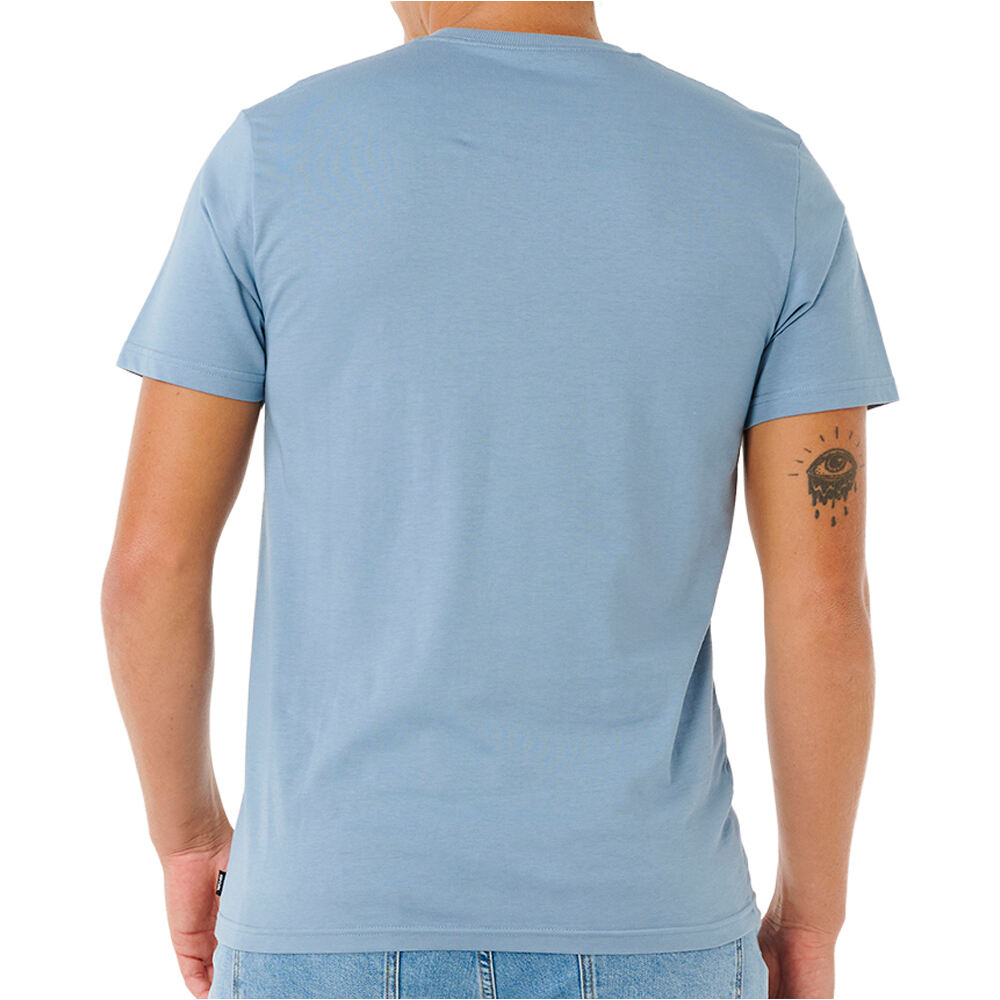Rip Curl camiseta manga corta hombre _M_STREAMLINE POCKET BADGE TEE vista trasera