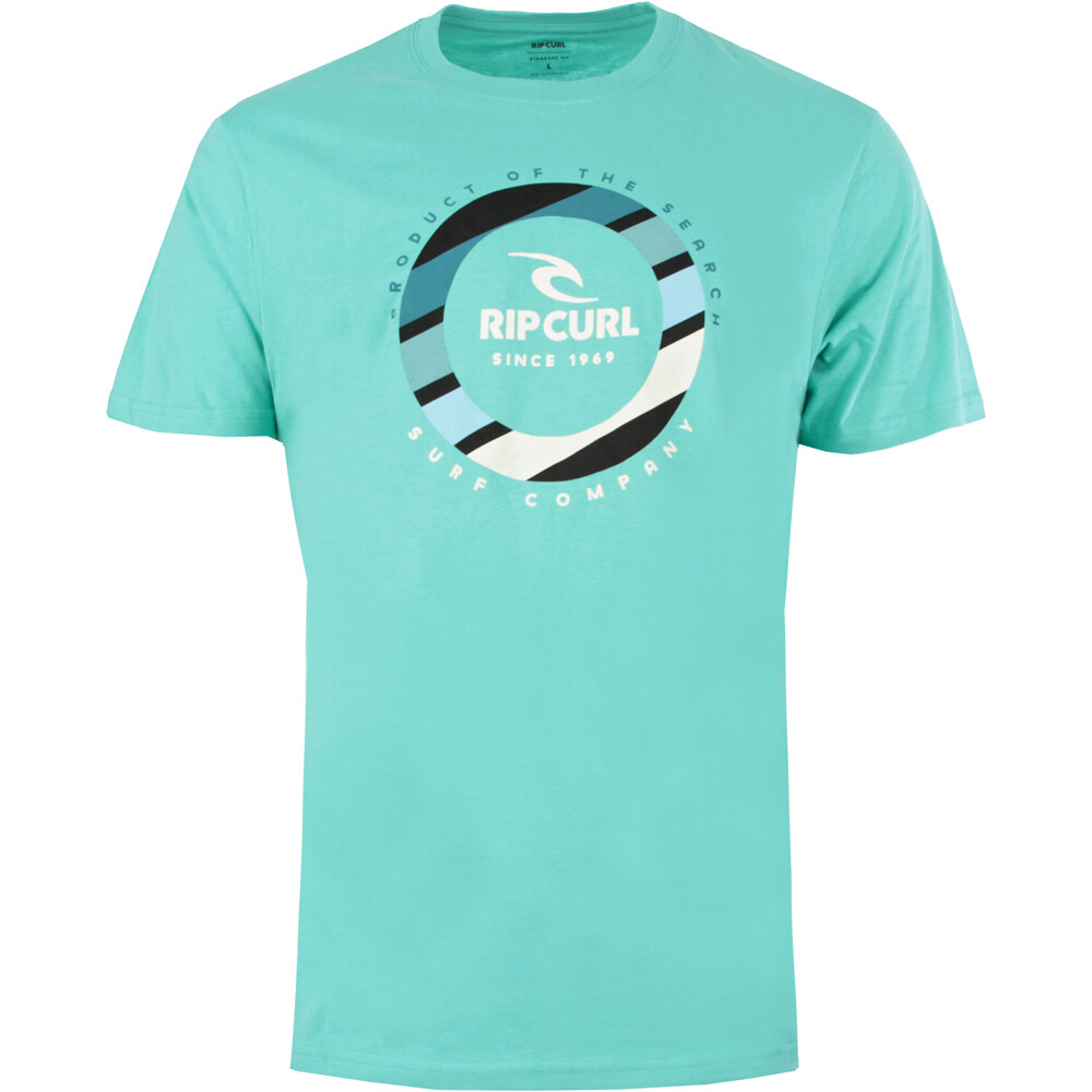 Rip Curl camiseta manga corta hombre _M_STRIPE CIRCLE TEE vista frontal