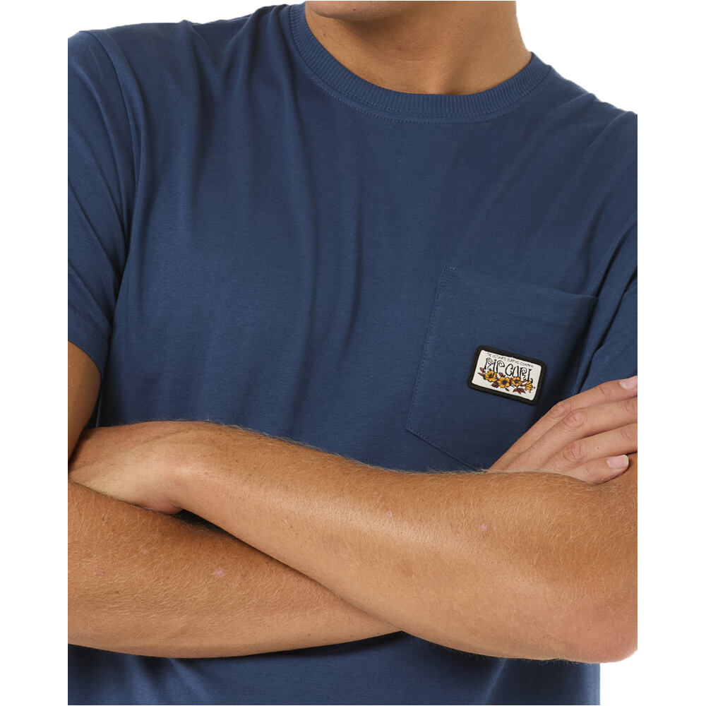 Rip Curl camiseta manga corta hombre _M_SURF PARADISE BADGE TEE UPDATE vista detalle