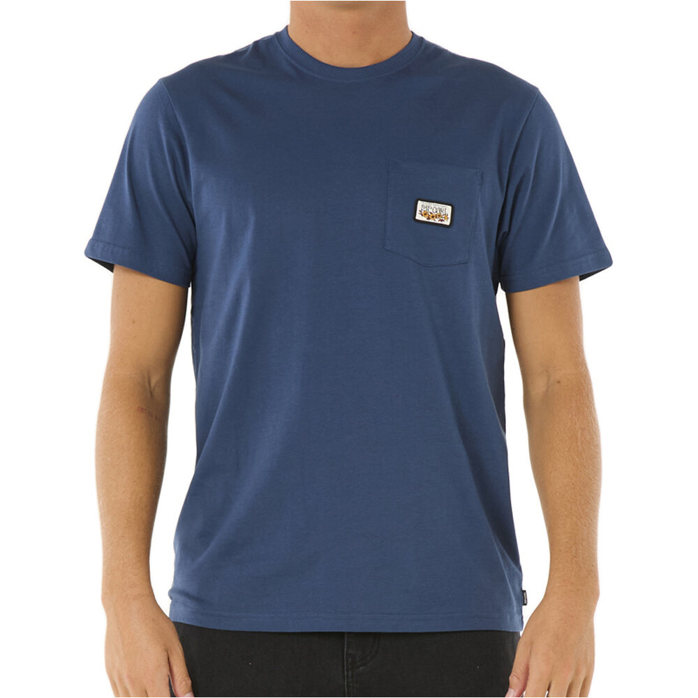 Rip Curl camiseta manga corta hombre _M_SURF PARADISE BADGE TEE UPDATE vista frontal