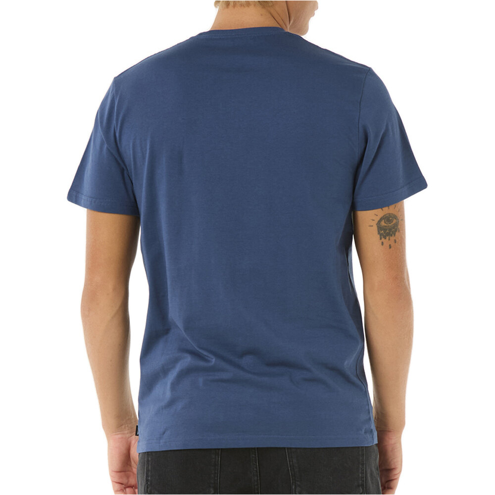 Rip Curl camiseta manga corta hombre _M_SURF PARADISE BADGE TEE UPDATE vista trasera