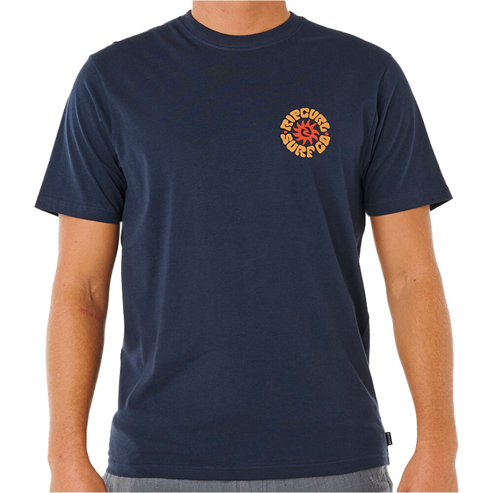 Rip Curl camiseta manga corta hombre PACIFIC RINSE CIRCLE TEE vista frontal