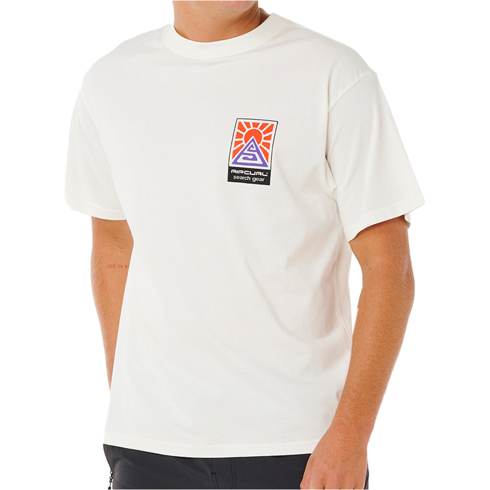 Rip Curl camiseta manga corta hombre SEARCH DAWN TEE vista frontal