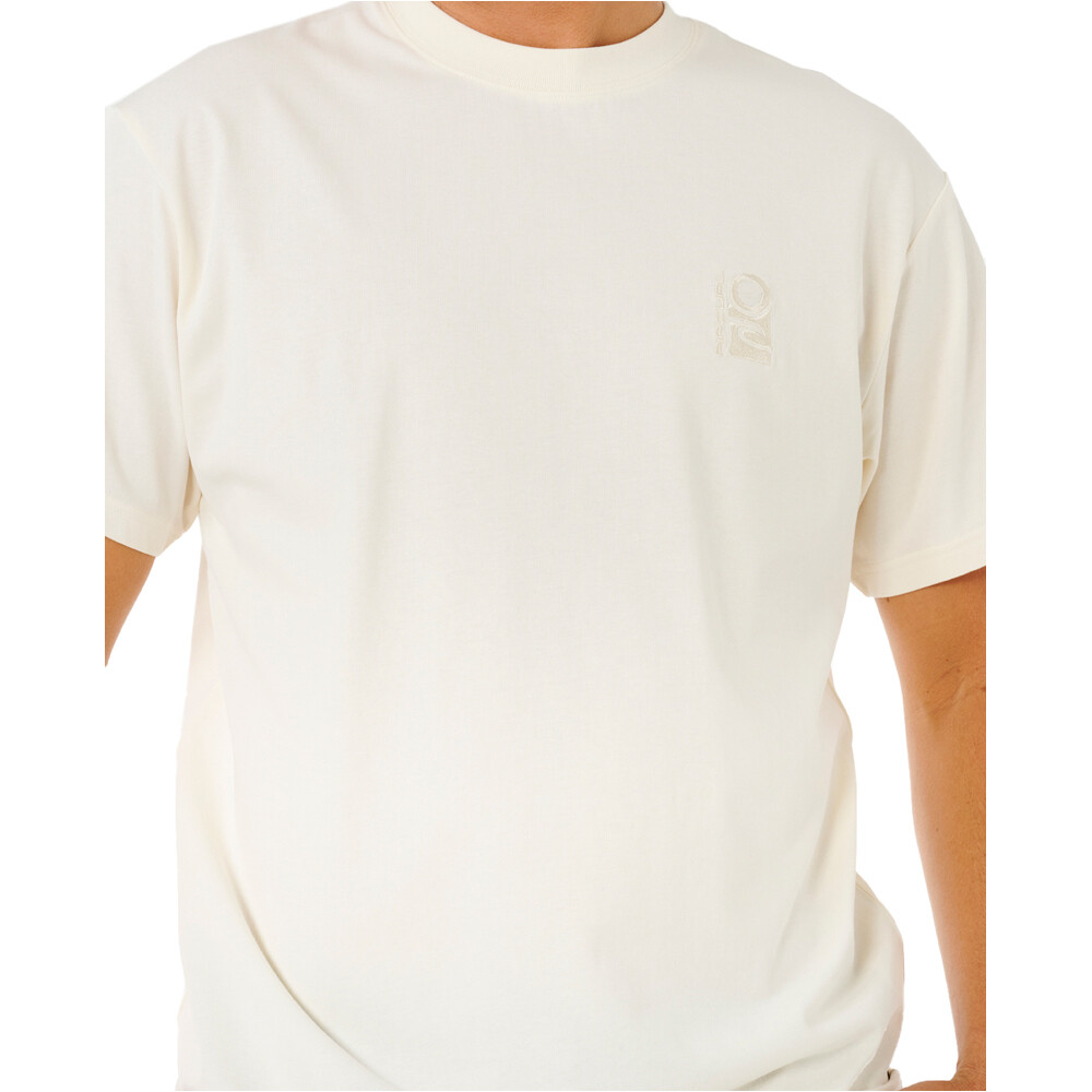 Rip Curl camiseta manga corta hombre SEARCH EMBROIDERY TEE vista detalle