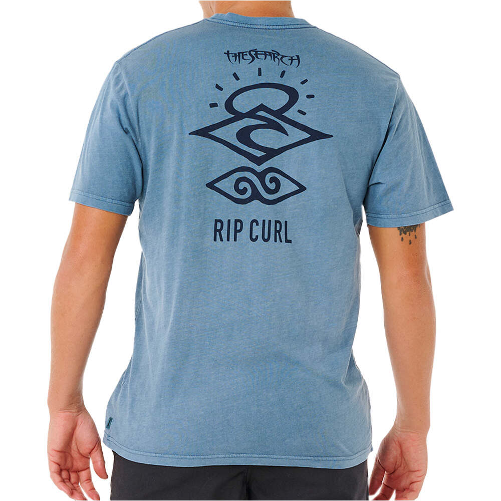 Rip Curl camiseta manga corta hombre SEARCH ICON TEE vista trasera