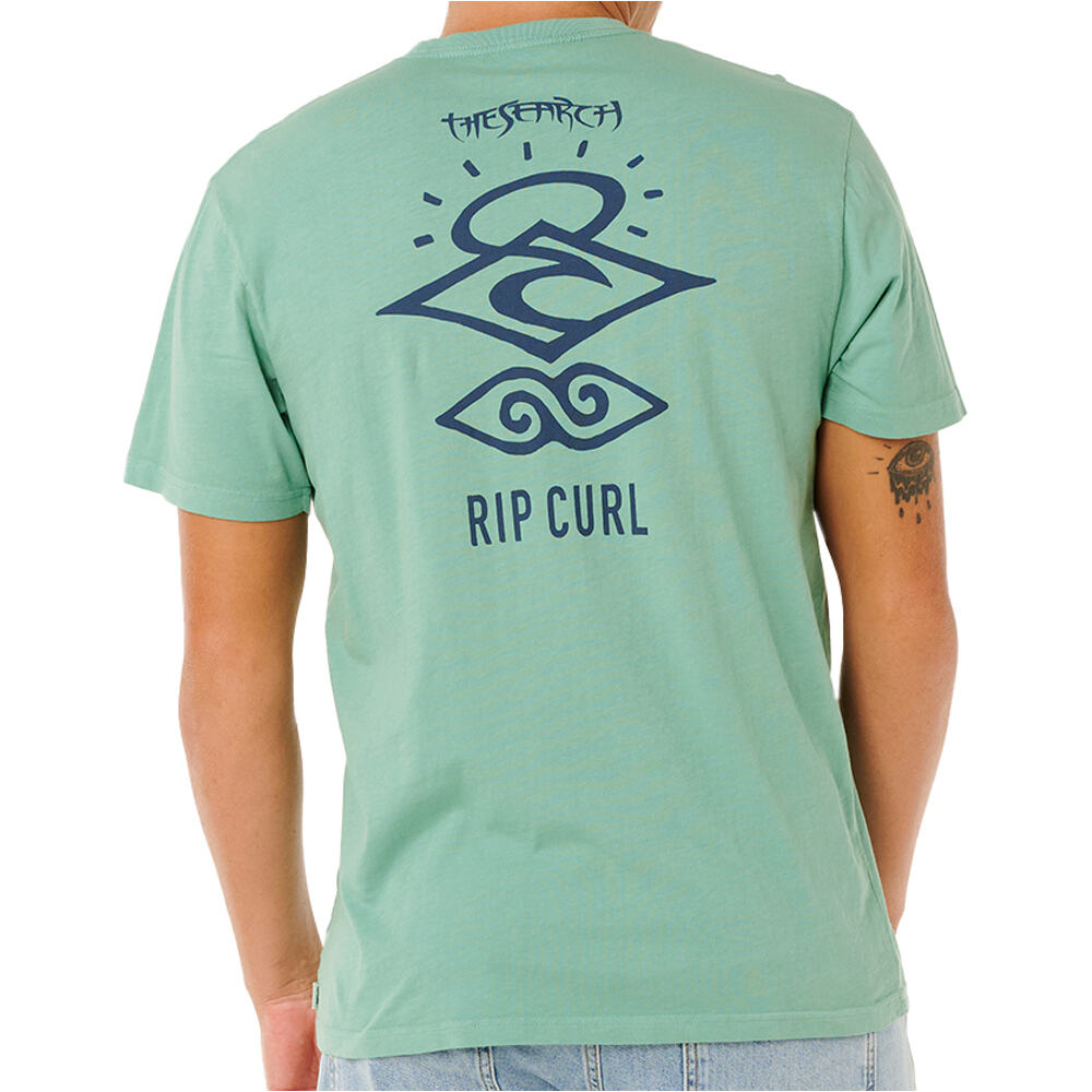 Rip Curl camiseta manga corta hombre SEARCH ICON TEE vista trasera
