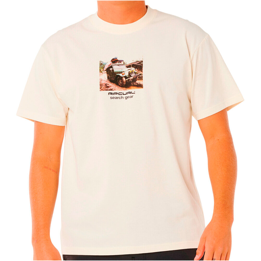 Rip Curl camiseta manga corta hombre SEARCH RIG TEE vista frontal