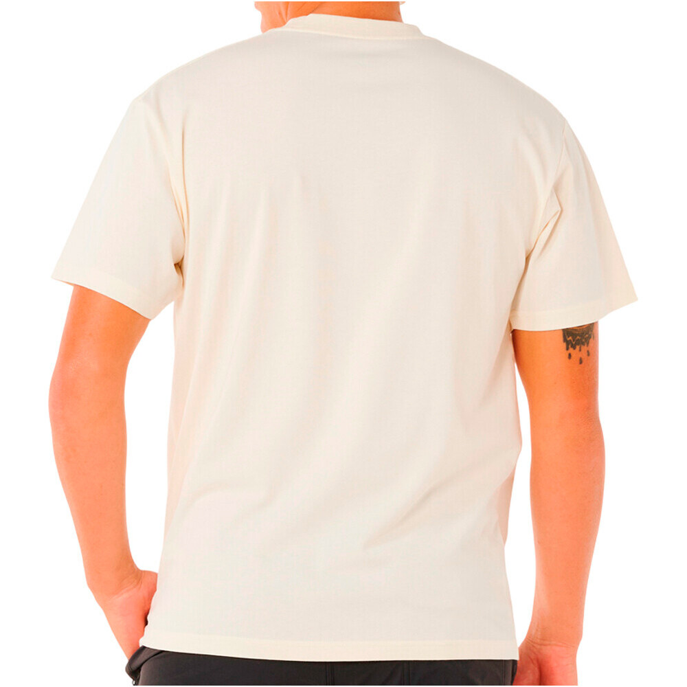Rip Curl camiseta manga corta hombre SEARCH RIG TEE vista trasera