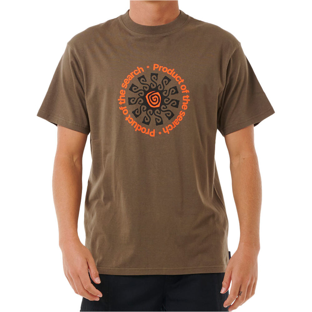 Rip Curl camiseta manga corta hombre SEARCH SUN TEE vista frontal